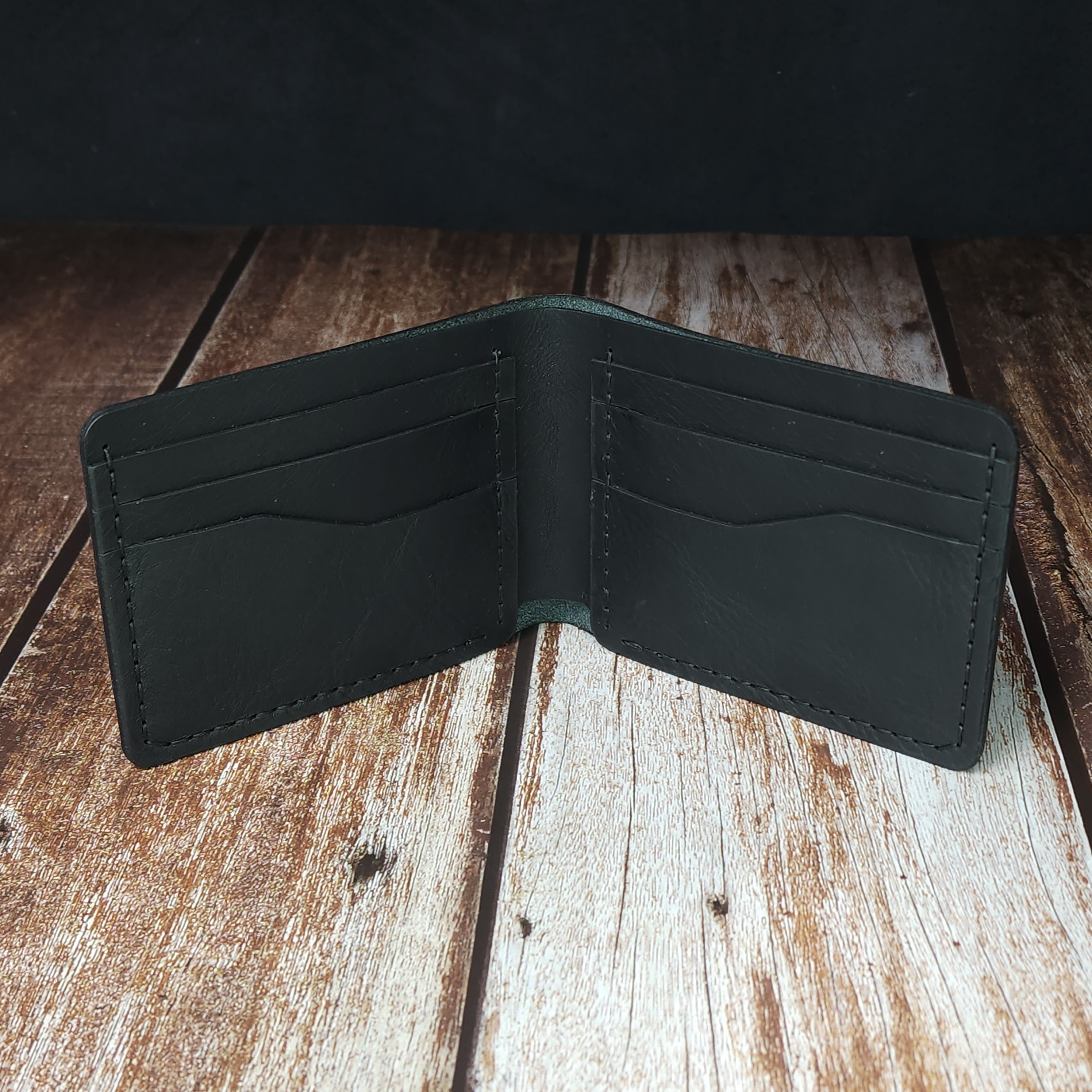 Klasik Deri Cüzdan Para ve Kartlık Bölmeli El Yapımı Cüzdan