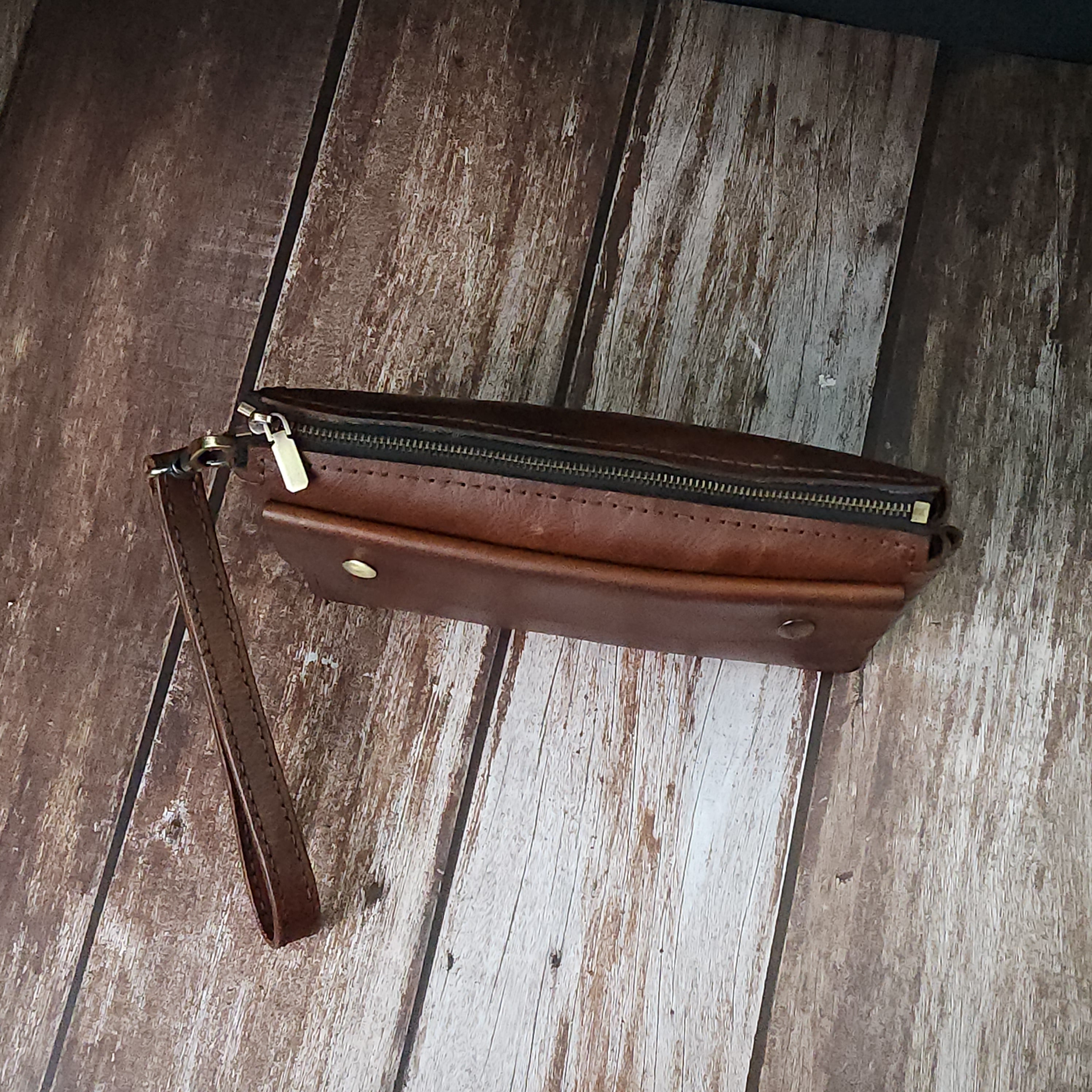 Hakiki Deri Omuz ve El Çantası – Siyah & Kahverengi