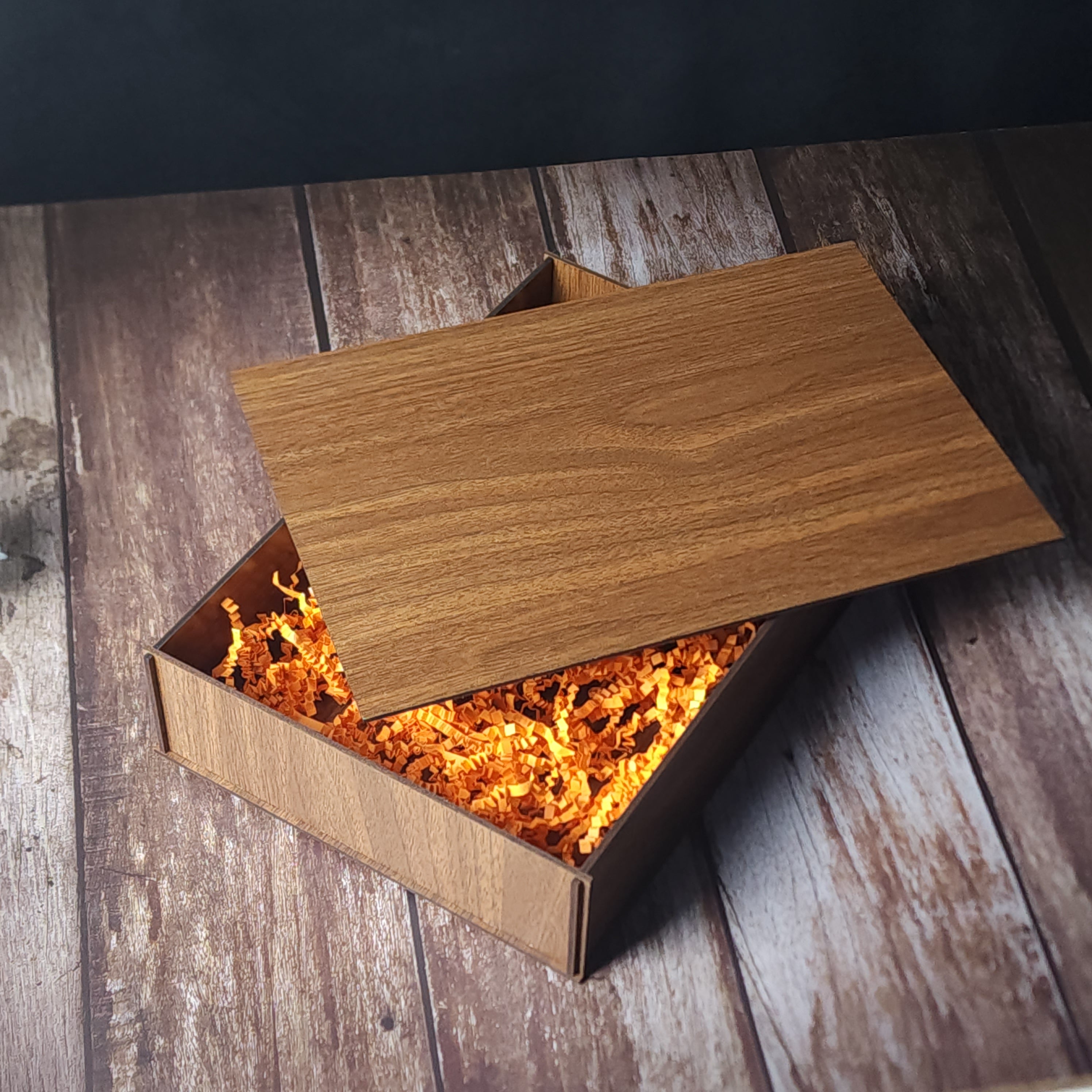 Ahşap Hediye Kutusu – Premium Sunum