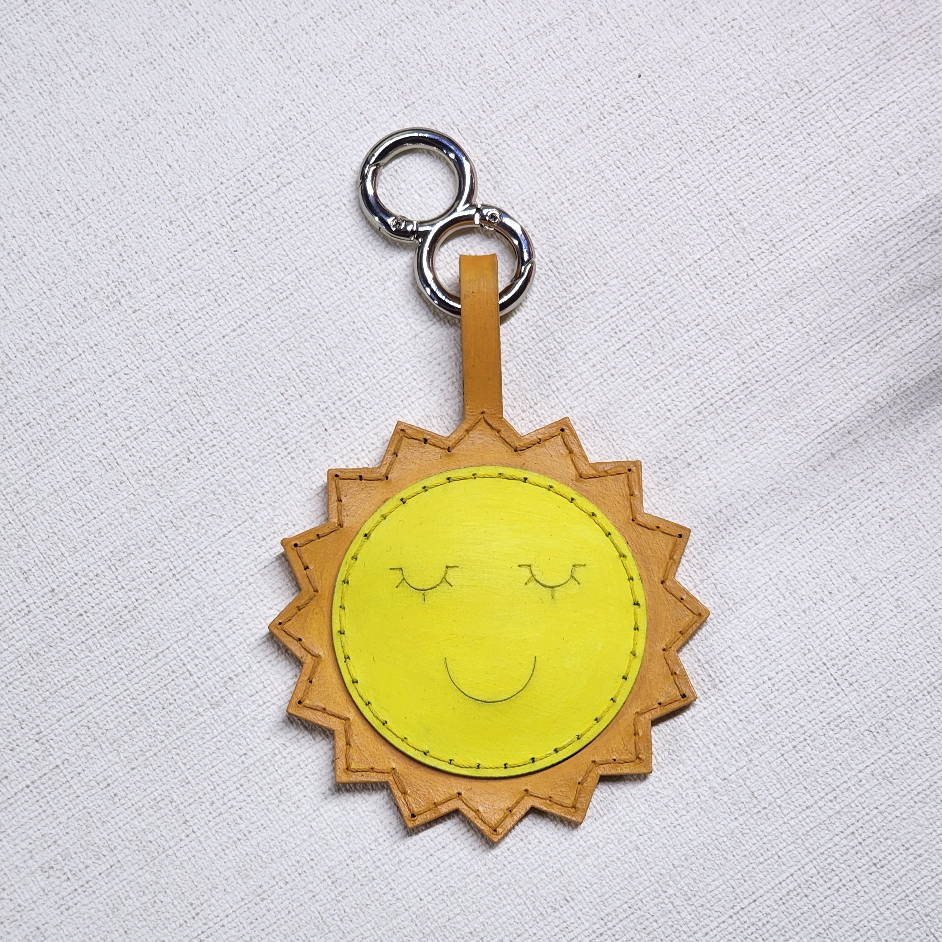 Güneş Anahtarlık ve Çanta Süsü