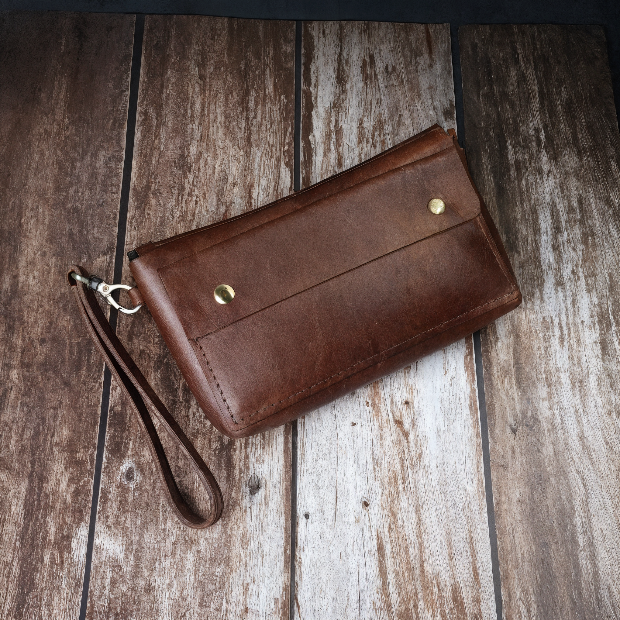 Hakiki Deri Omuz ve El Çantası – Siyah & Kahverengi