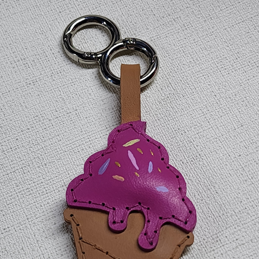 Dondurma Anahtarlık / Çanta Aksesuarı